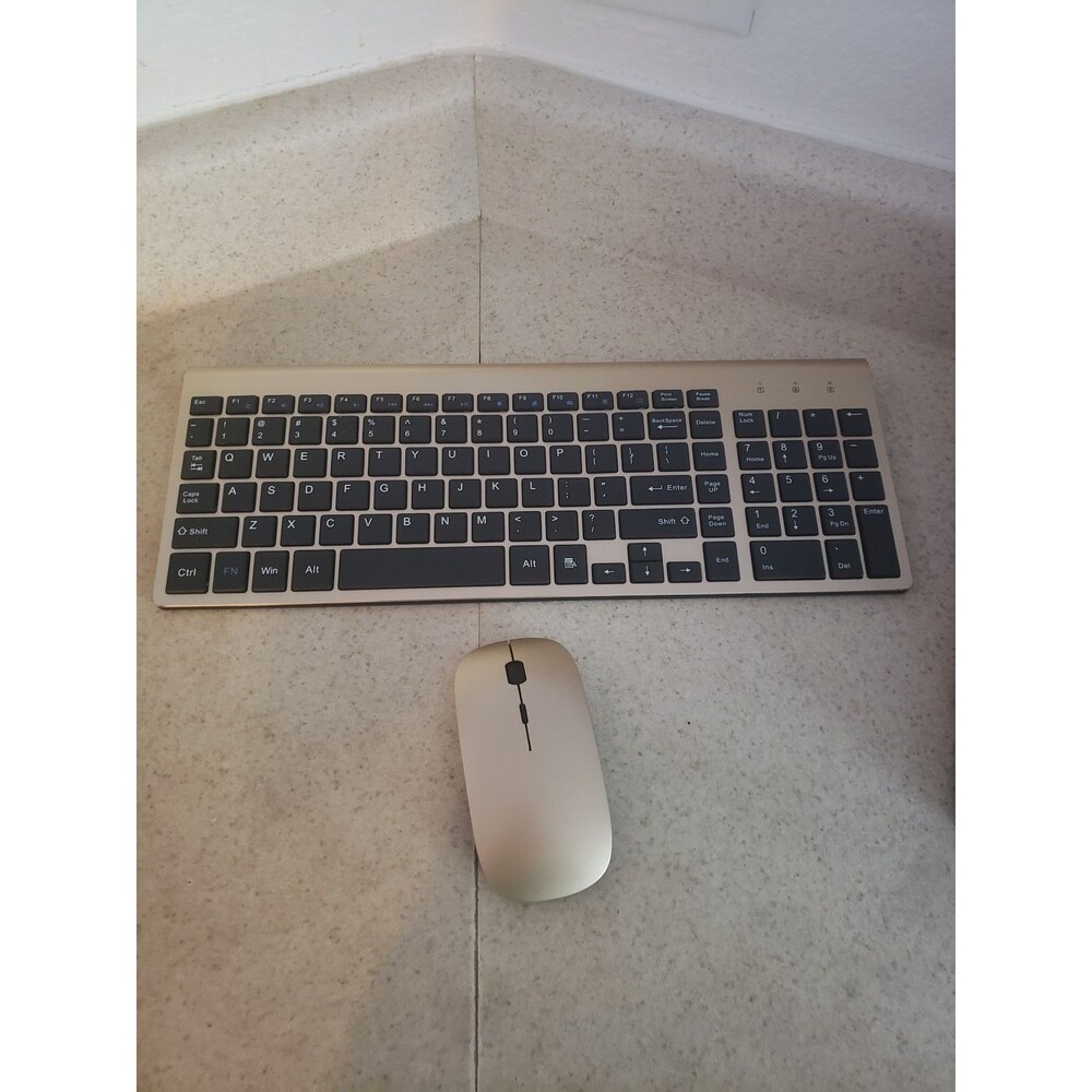 TopMate KM9000 Wireless Keyboard and Mouse Combo